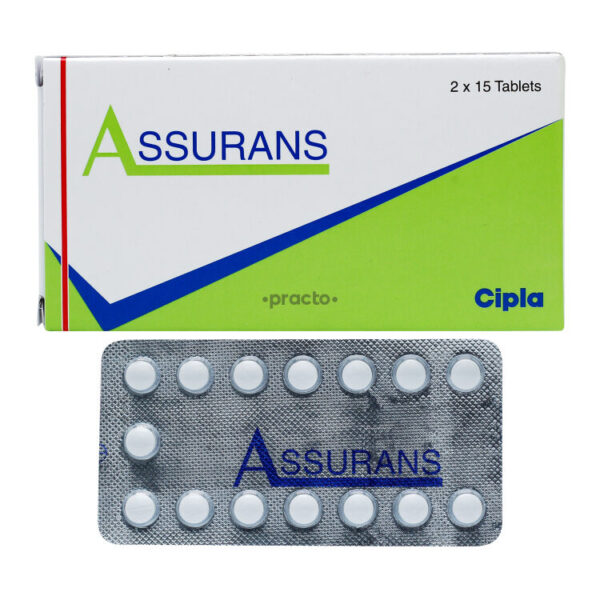 Assurans 20 Mg tablet