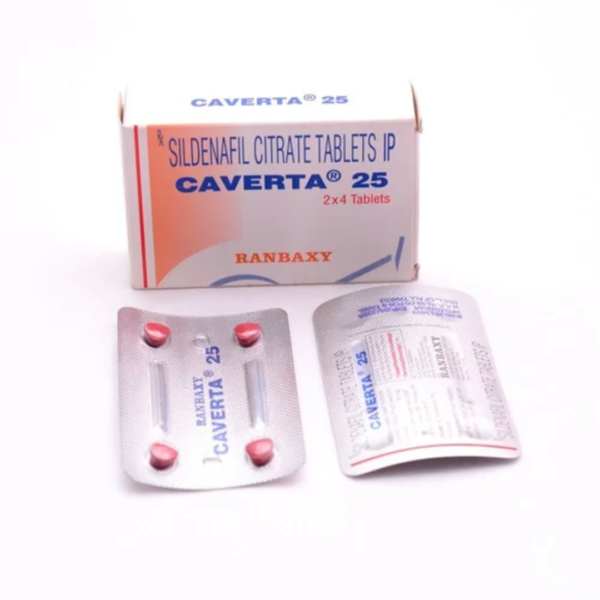 Caverta 25 Mg tablet