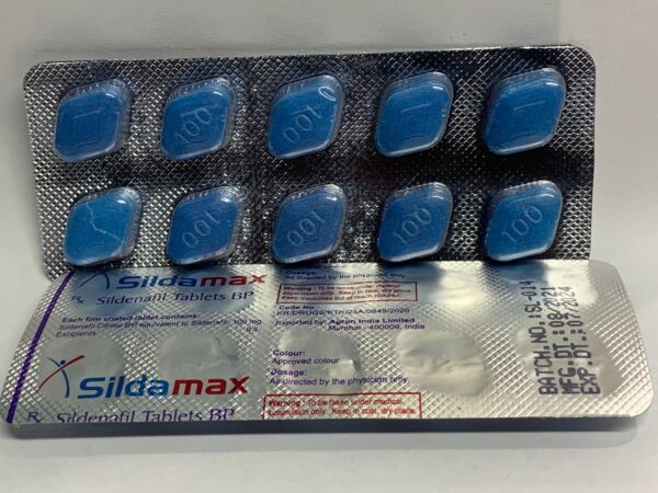 Sildamax 100 Mg tablets