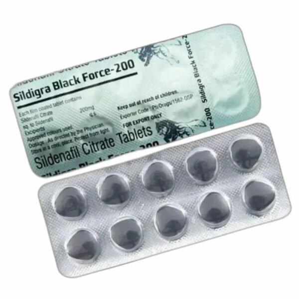 Sildigra Black Force 200 Mg Tablet