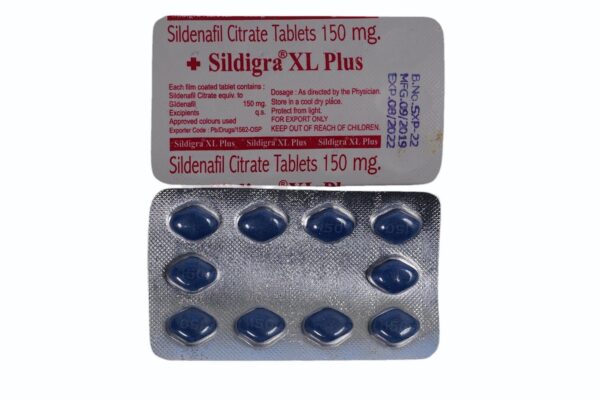 Sildigra XL Plus 150 Mg tablet