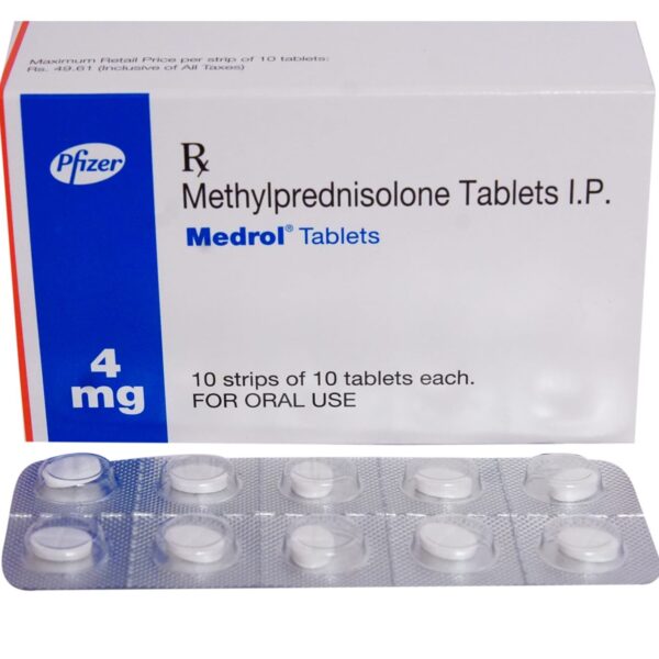 Medrol 10 Mg (Methylprednisolone)