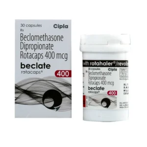 Beclate Rotacaps 400 Mcg (Beclomethasone)