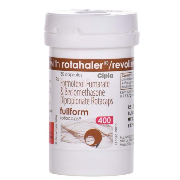 Fullform Rotacaps 400 Mcg (Beclomethasone /Formoterol)