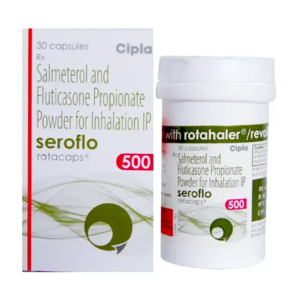 Seroflo Rotacaps 500 Mcg (Salmeterol/Fluticasone)