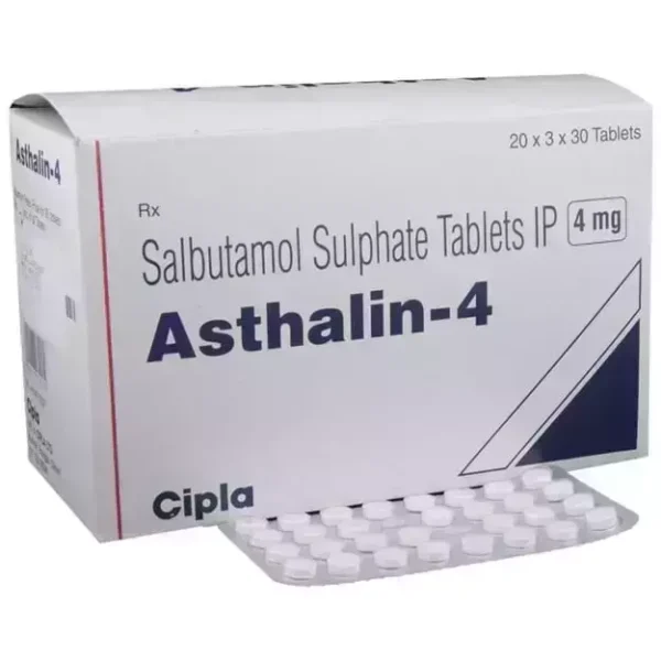 Asthalin 4 Mg (Salbutamol)