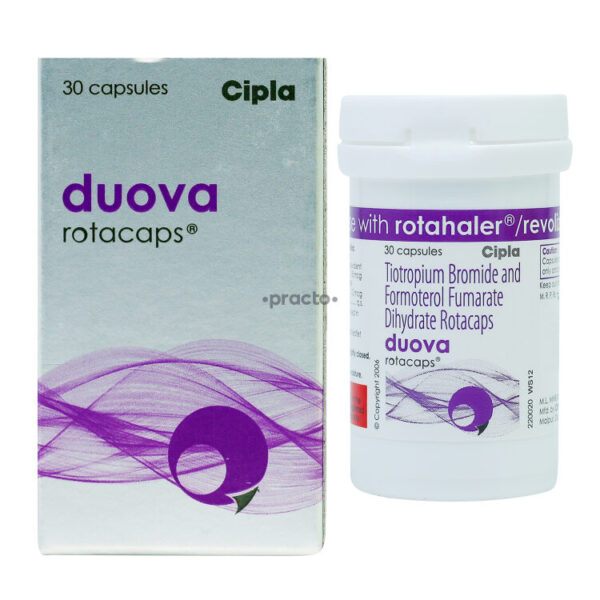 Duova Rotacaps (Tiotropium Bromide/Formoterol)