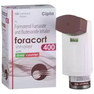 Foracort Inhaler 400 Mcg (Budesonide/Formoterol)