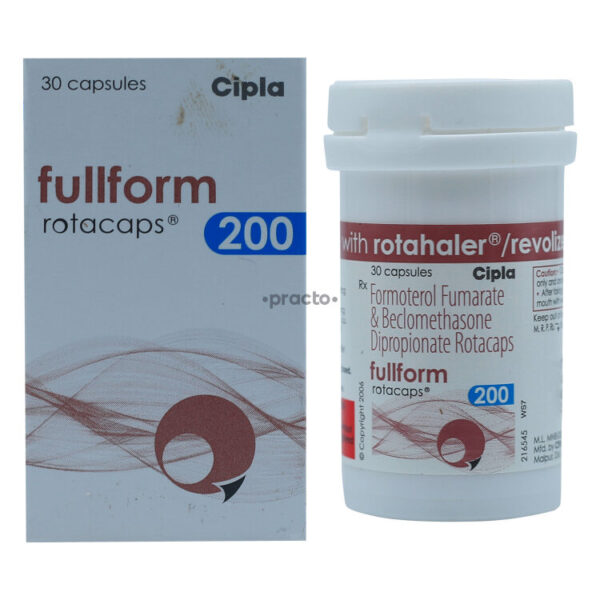 Fullform Rotacaps 200 Mcg (Beclomethasone/Formoterol)