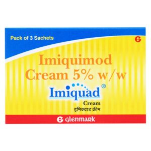 Imiquimod Cream 5% w/w (Imiquad Cream) 12.5 Mg Sachet