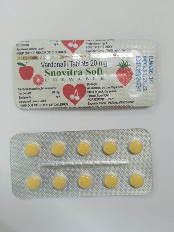 Snovitra Soft 20 Mg