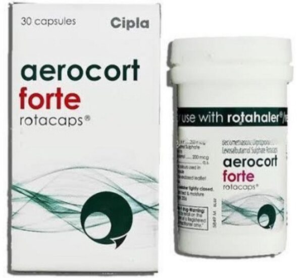 Aerocort Forte Rotacaps (Beclometasone/Levosalbutamol)