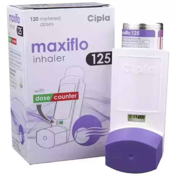 Maxiflo Inhaler 125 Mcg (Fluticasone/Formoterol)